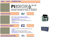 Desktop Screenshot of pikron.com